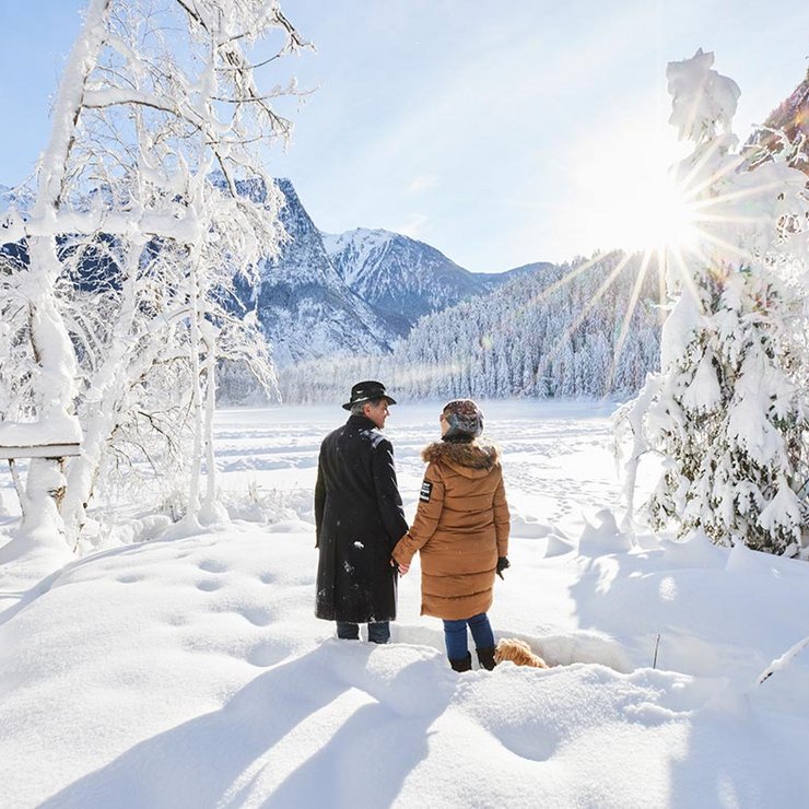 Winter am Piburger See